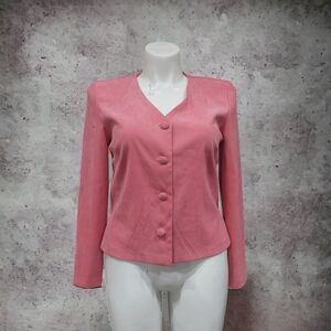 Vintage Jamie Brooke Pink Blazer Women’s Size 12